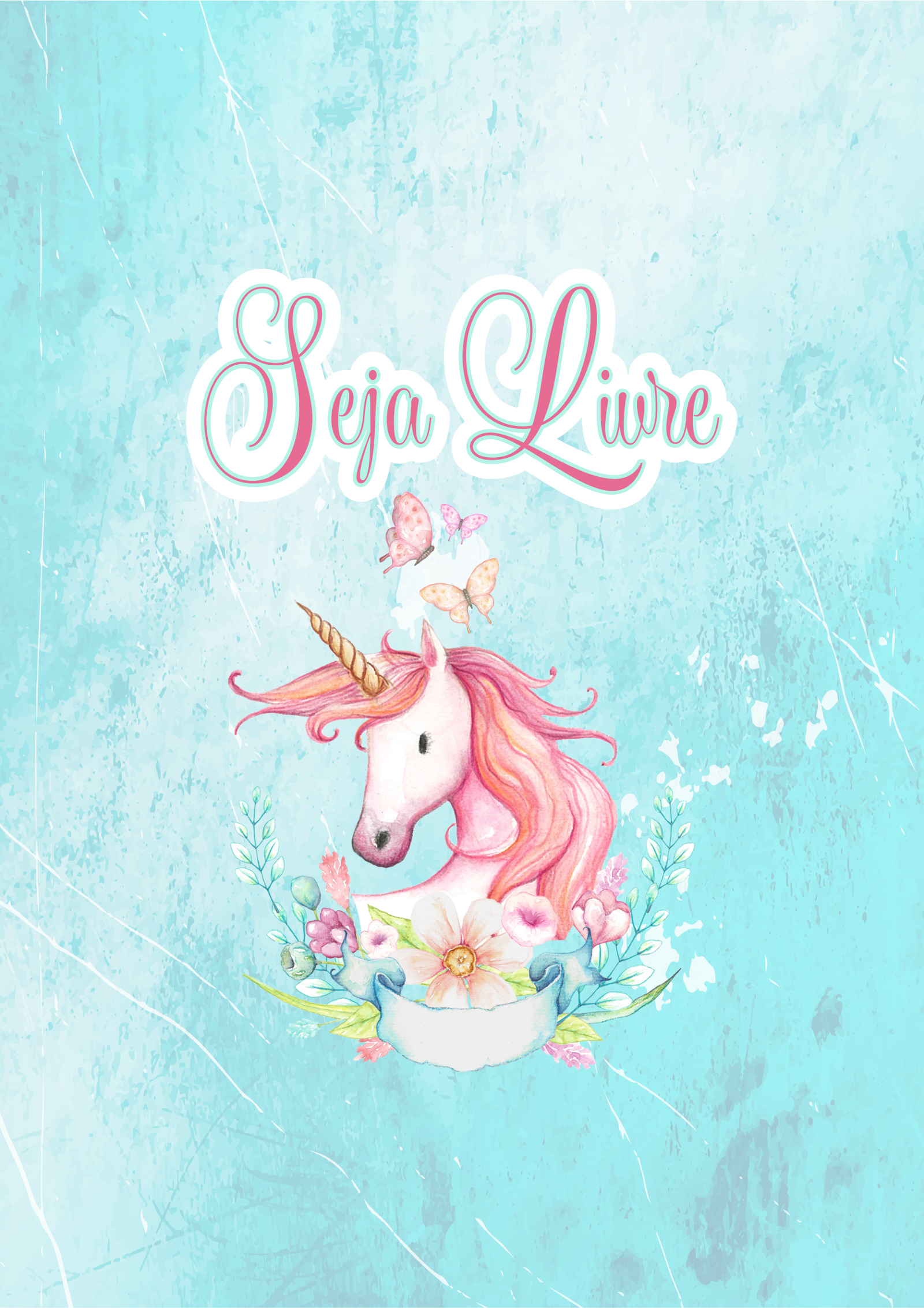Bloquinho-Unicornio-Azul Bloquinho Unicórnio Azul - Imagem 1