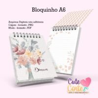 Bloquinho Botanical Cute Corte