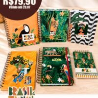 Brasil Tropical Combo de Encadernação