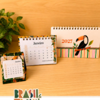 Brasil Tropical Trio Calendários