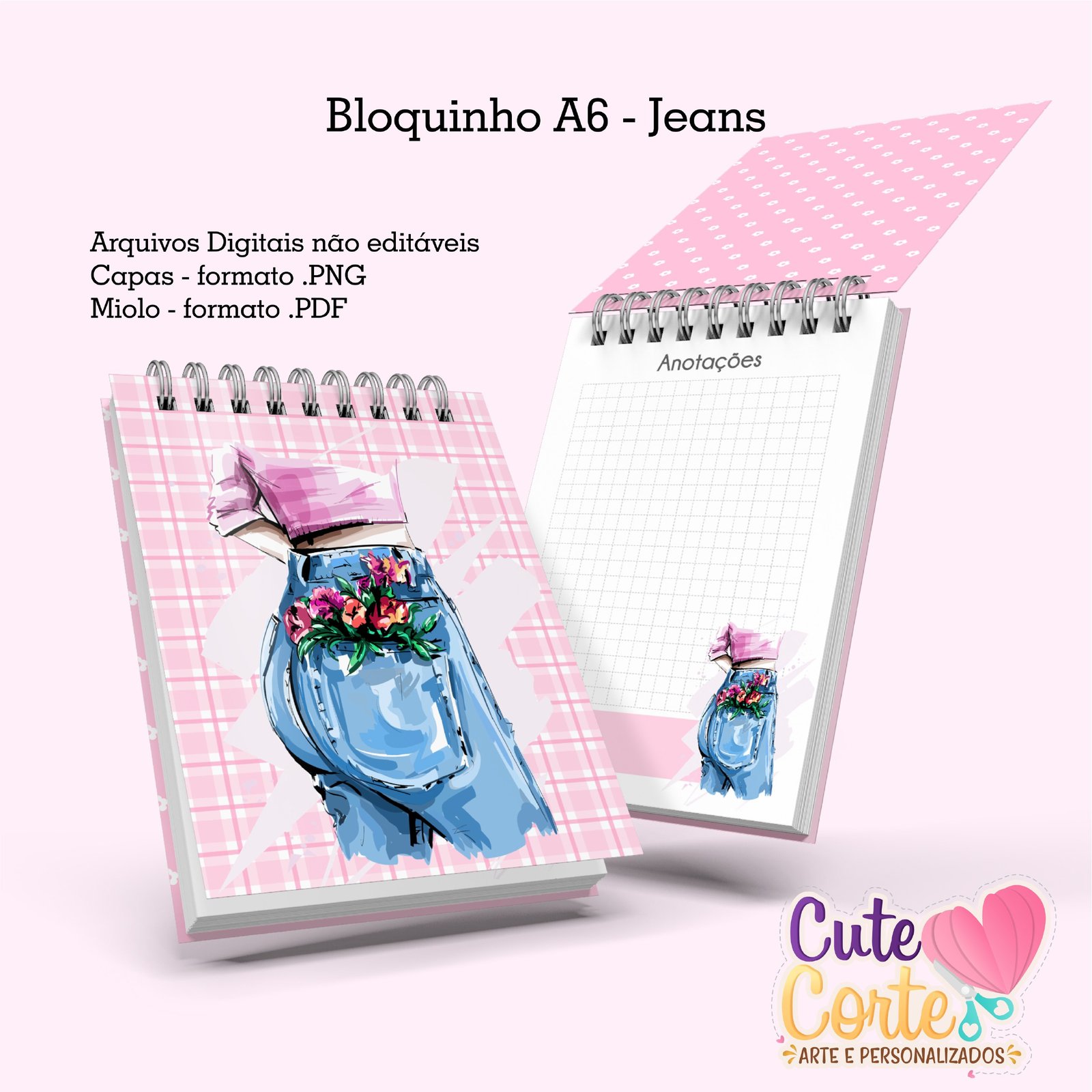 Brinde_Bloquinho-Jeans Bloquinho Jeans - Imagem 1