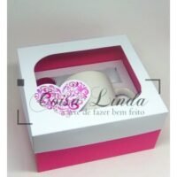 Caixa para Caneca e Docinhos
