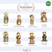 Coleção Santinhos Em Papel de Carta Santa Ideia Volume 2 Knhmfk