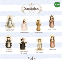 Coleção Santinhos Em Papel de Carta Santa Ideia Volume 6 Kjsj1b