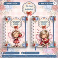 Caderno Colegial Coleção Morangos – 12 Em1