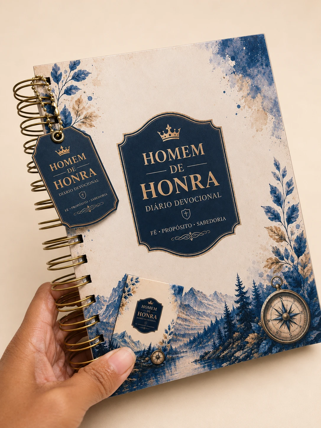 Caderno-Devocional-Homem-de-Honra Caderno Devocional Homem de Honra - Imagem 1