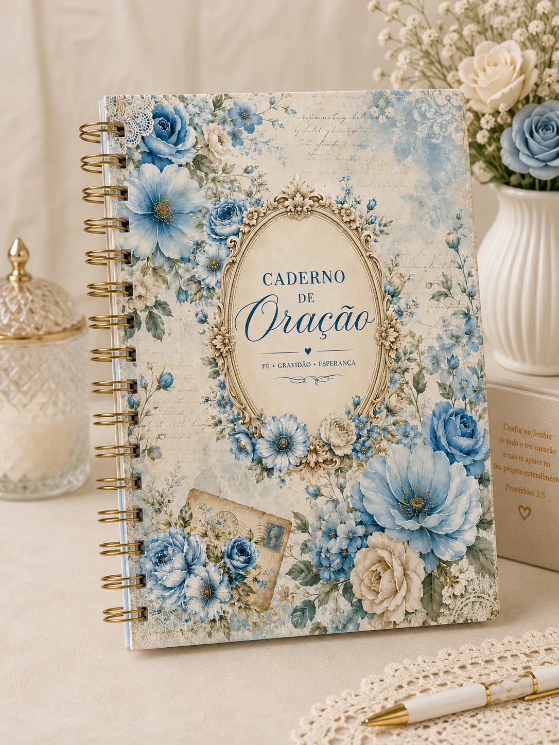 Caderno-de-Oracoes-No-Secreto-Com-o-Pai Caderno de Orações No Secreto com O Pai - Imagem 1