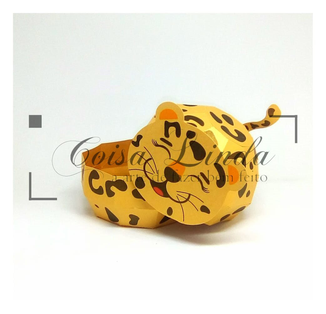 Caixa-Bola-Onca Caixa Bola Onça - Imagem 1