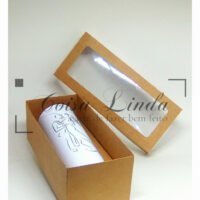 Caixa com Tampa para Copo Long Drink