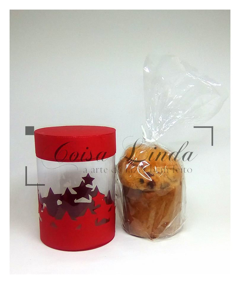 Caixa-Para-Mini-Panetone-100g Caixa para Mini Panetone 100G - Imagem 1