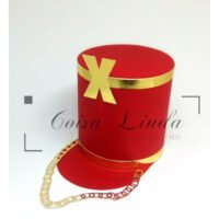 Caixa Quepe Vermelho