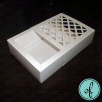 Arquivo de corte caixa Treliça 8x8x3,5 Borda Grossa 2
