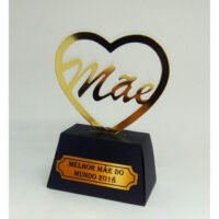 Caixa Troféu Coração de Mãe