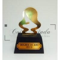 Caixa Troféu Face Mulher