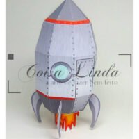 Caixinha Foquete Espacial