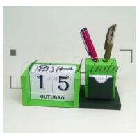 Calendário Infinito com Porta Caneta