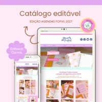 Catálogo Editável Canva Agendas