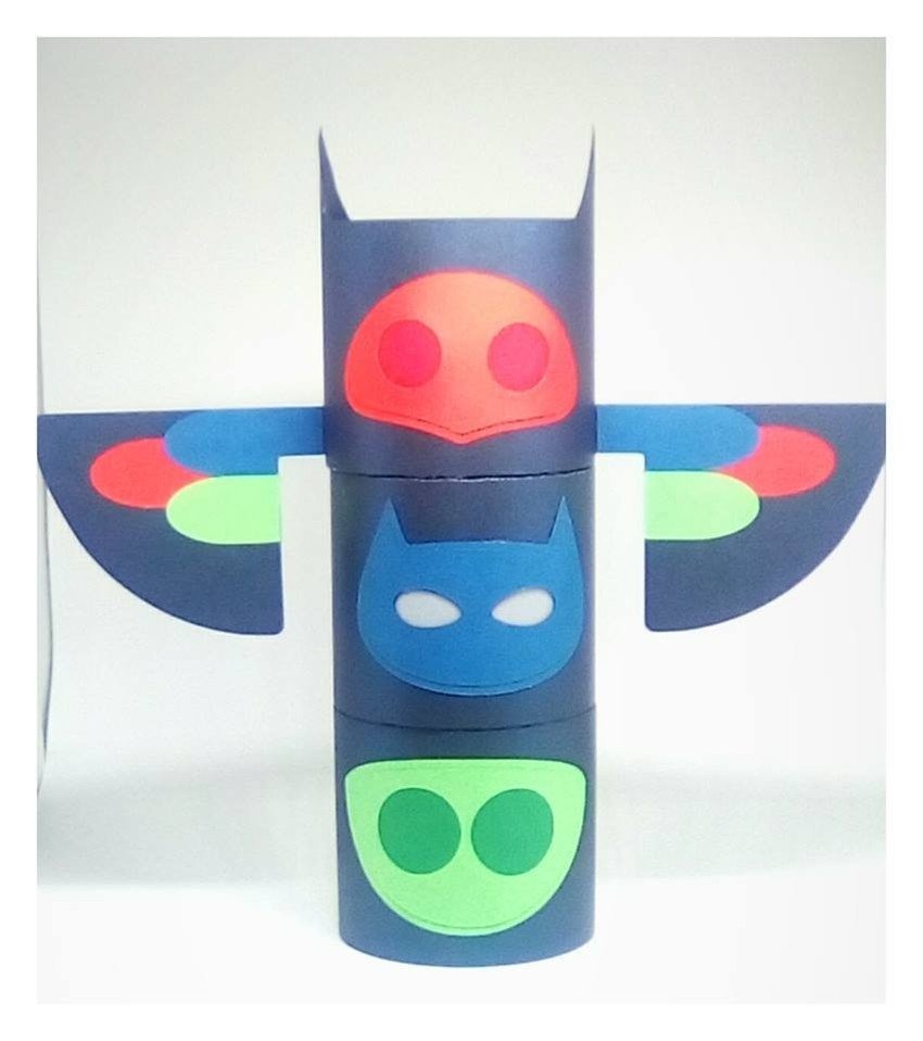Centro-de-Mesa-PJ-Masks Centro de Mesa Pj Masks - Imagem 1
