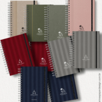 Combo 10 Capas A5 para Agenda Jurídica