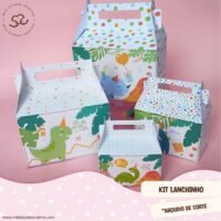 Arquivo de corte Combo Caixas Maletinha Lanchinho