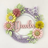Combo Topo de Bolo Jardim Encantado SVG e Dxf