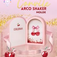 Convite Arco Shaker Cerejinha