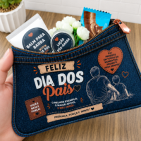 Estojo Envelope Dia dos Pais