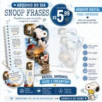 Encadernação Snoop Frases
