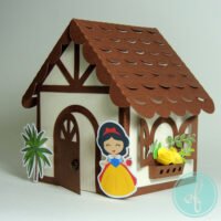 Arquivo de corte caixa Casinha Branca de Neve1