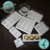 Arquivo de corte caixa Borda Dupla