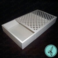 Arquivo de corte caixa Treliça 18x13x3,5cm 2