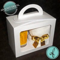 Arquivo de corte Sacolinha Mini Bisnaga Toalhinha 1