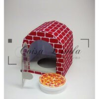 Forno para Pizza Porta Latinha