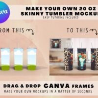Frames For Canva Skinny