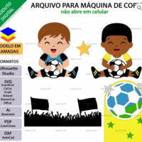 Futebol Menino com Bola