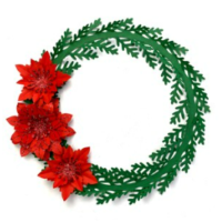 Guirlanda Flor Natal Mod 12