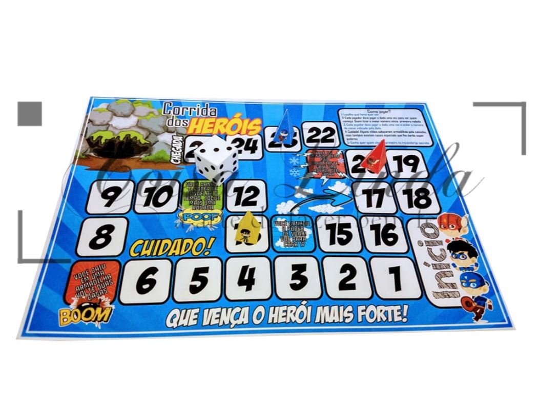 Jogo-Tabuleiro-Meninos Jogo Tabuleiro Meninos - Imagem 1