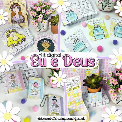 KIT-DIGITAL-Eu-e-Deus Kit Digital Eu e Deus - Imagem 1