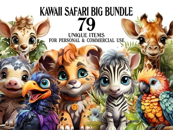Kawaii-Safari Kawaii Safari - Imagem 1