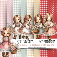 Kit 10 Fofurinha