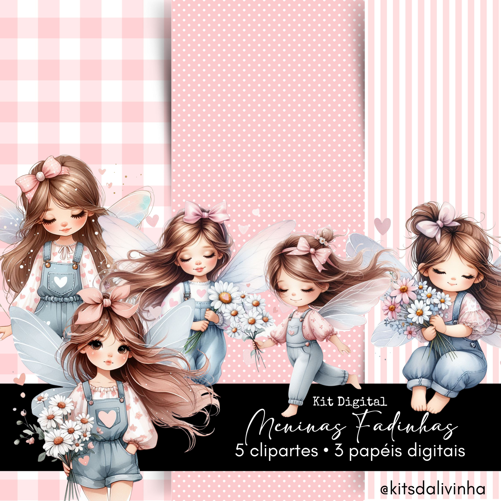 Kit-15-Fadinhas Kit 15 Fadinhas - Imagem 1