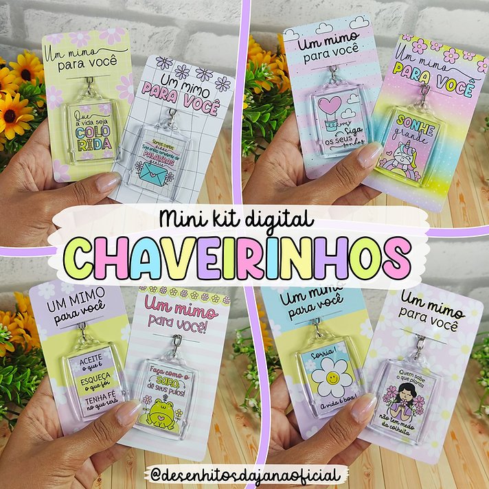 Kit-Chaveirinhos Kit Chaveirinhos - Imagem 1