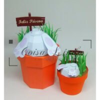 Kit de Caixa Vasinhos com Coelho