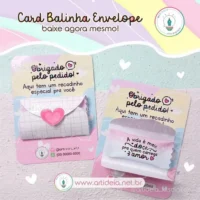 Card Balinha Envelope