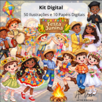 Festa Junina Kit Digital