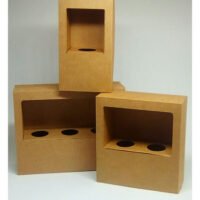Kit de Caixas para Mini Cones Trufados (9cm)