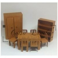 Kit de Moveis para Dioramas e Maquetes