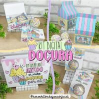 Arquivo de corte Kit Doçura