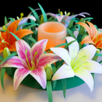 Lily Wreath