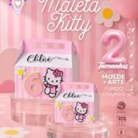 Maleta Hellokitty Arquivo de Corte